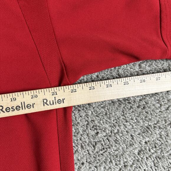 Nebraska Cornhuskers Shirt Mens Medium Red NCAA Football Adidas Performance - Picture 9 of 10